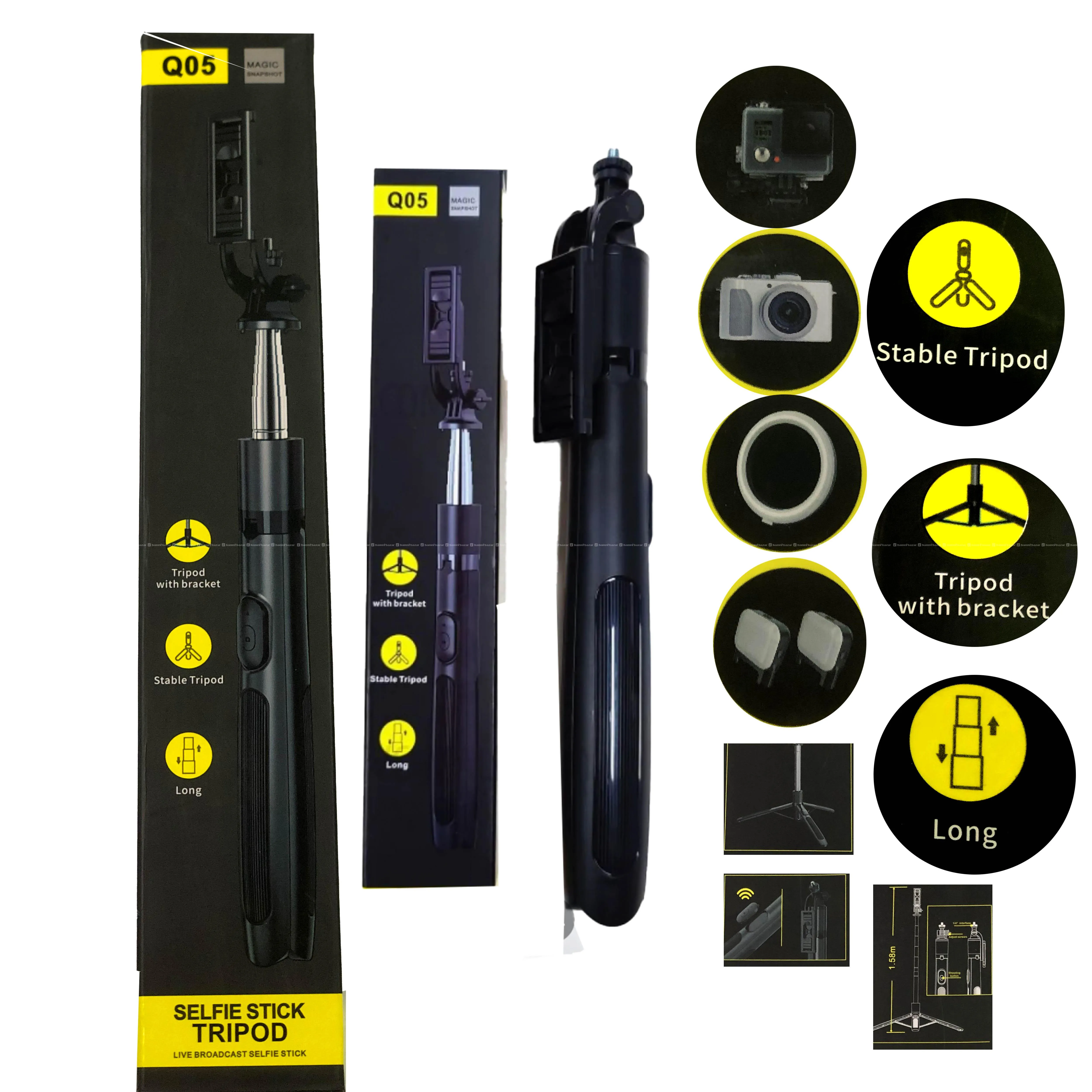 Q05 Selfie Stick Tripod