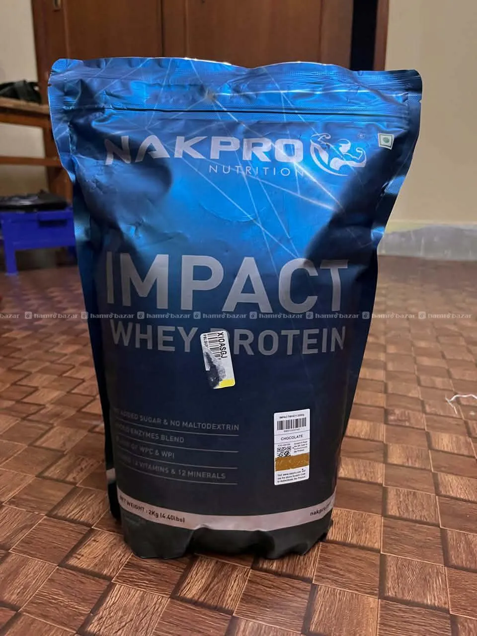 Nakpro Impact Whey Protein 2kg- Flavoured.