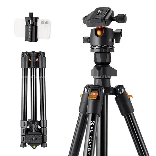 K&F Lightweight Aluminum Ball Head Tripod