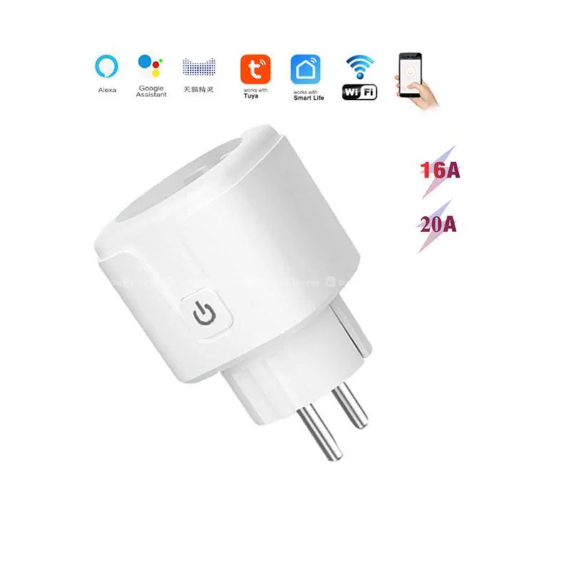Zigbee Tuya Wifi Socket Plug works with Alexa