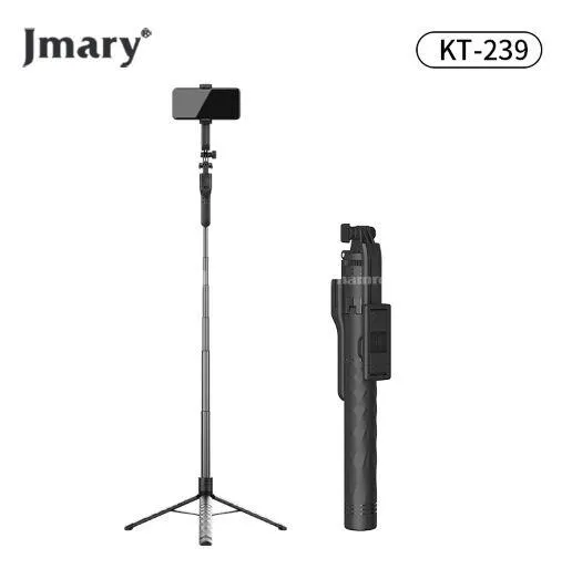 Jmary KT239 1.7M Selfie Stick Tripod Stand