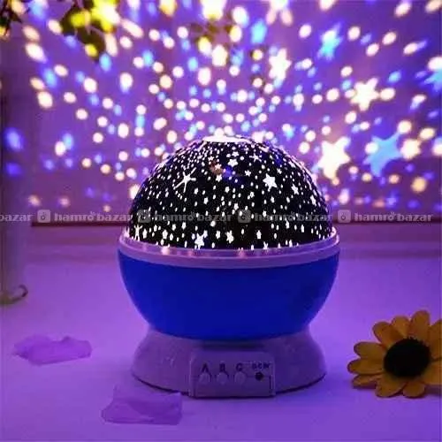 Star Master Projector 4 Led Bead 360 Degree Rotate