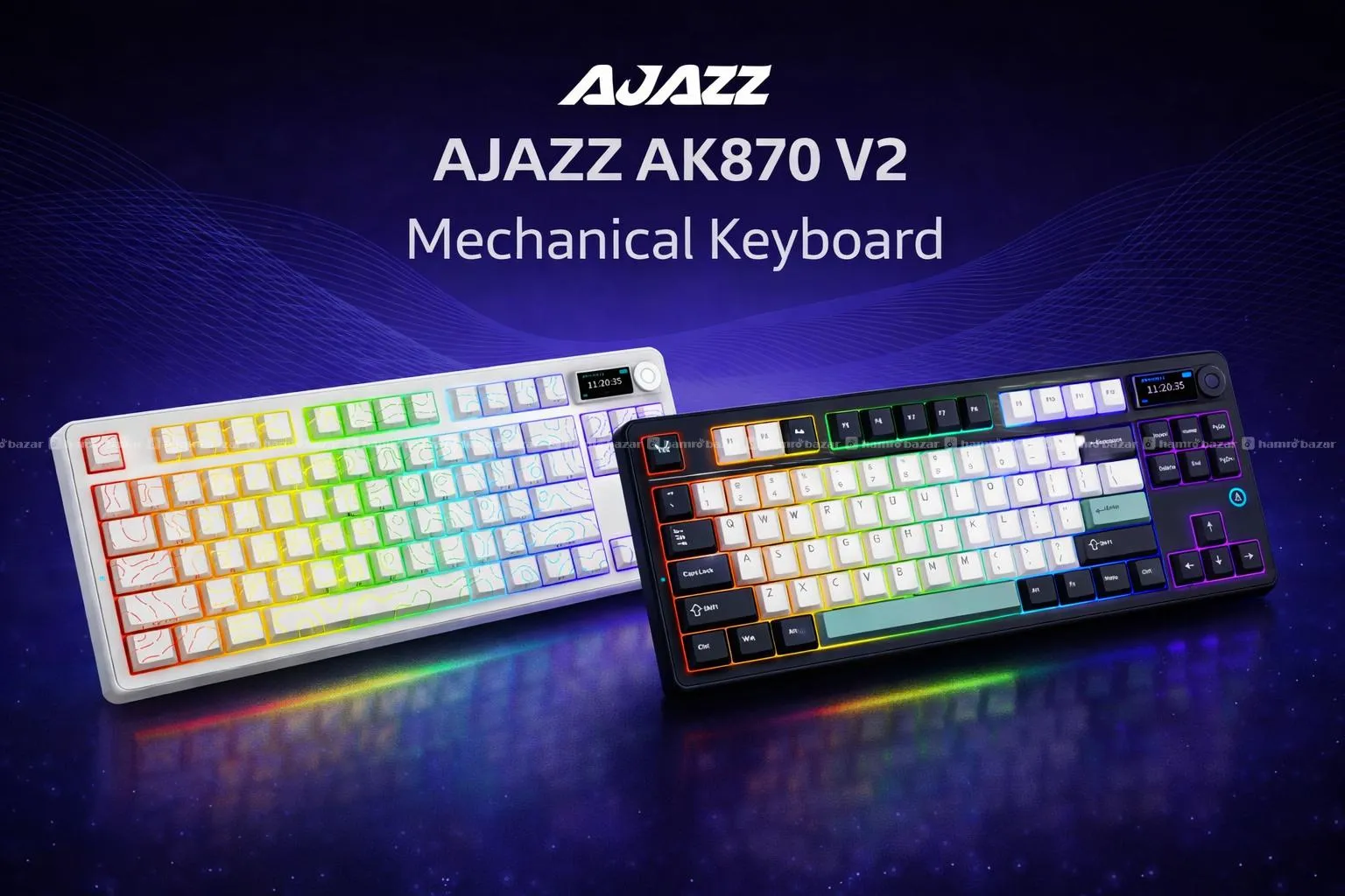 AJAZZ AK870 V2 Mechanical Keyboard