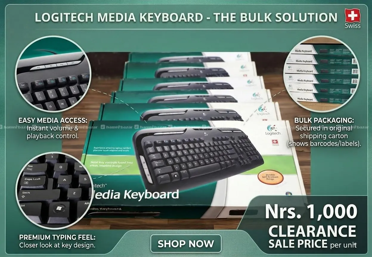 Logitech PS2 keyboards on sale, stock clearance