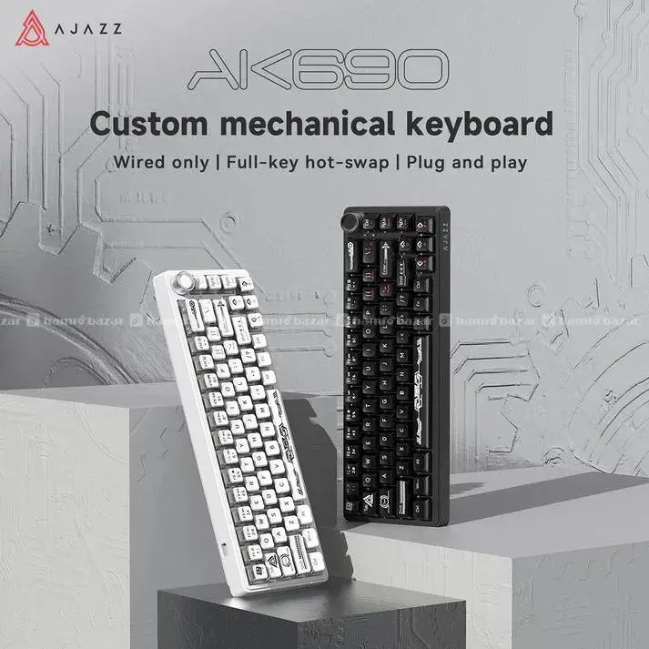 AJAZZ AK690 Wired Mechnical Keyboard