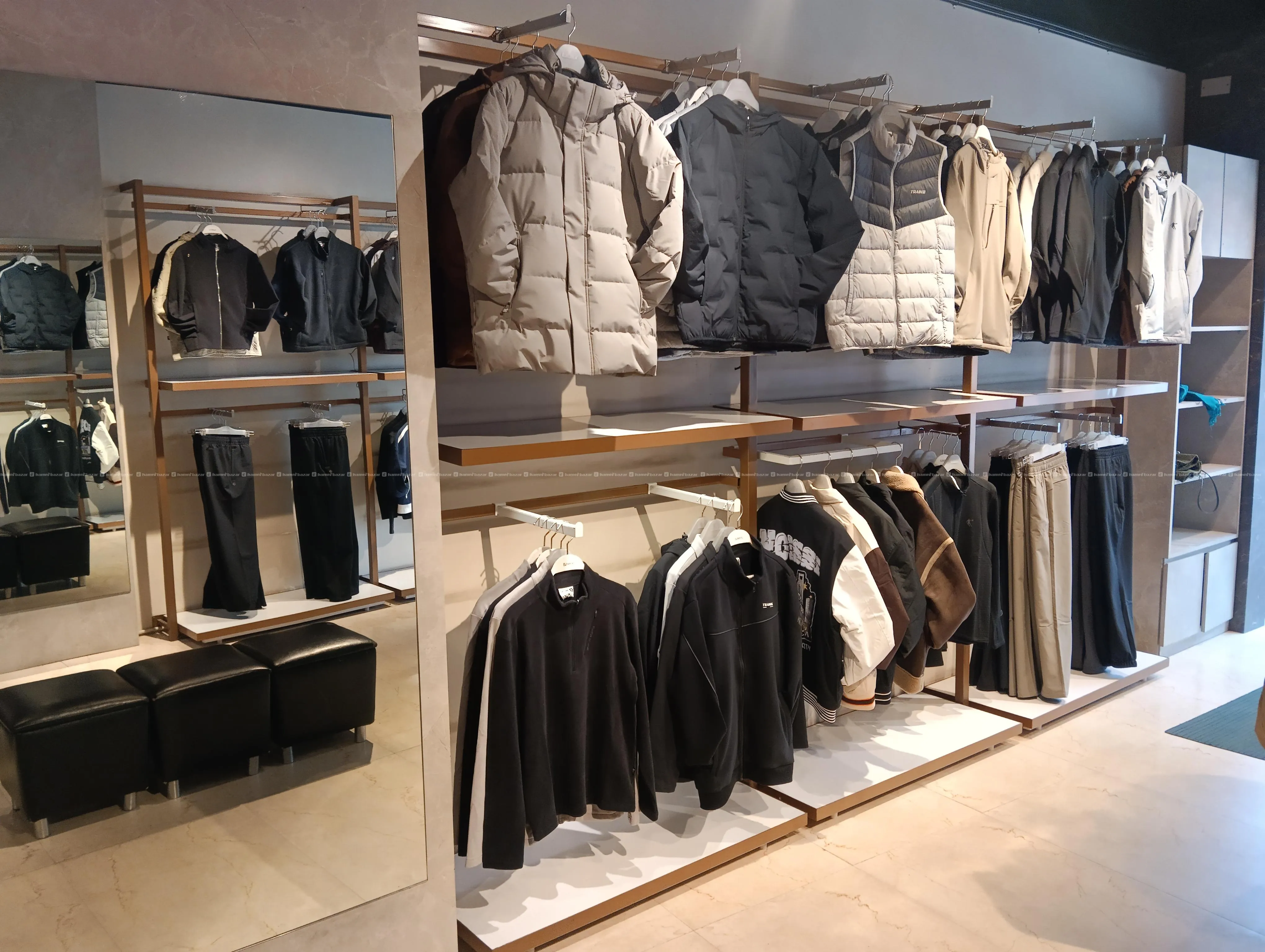 Clothes Wall Display