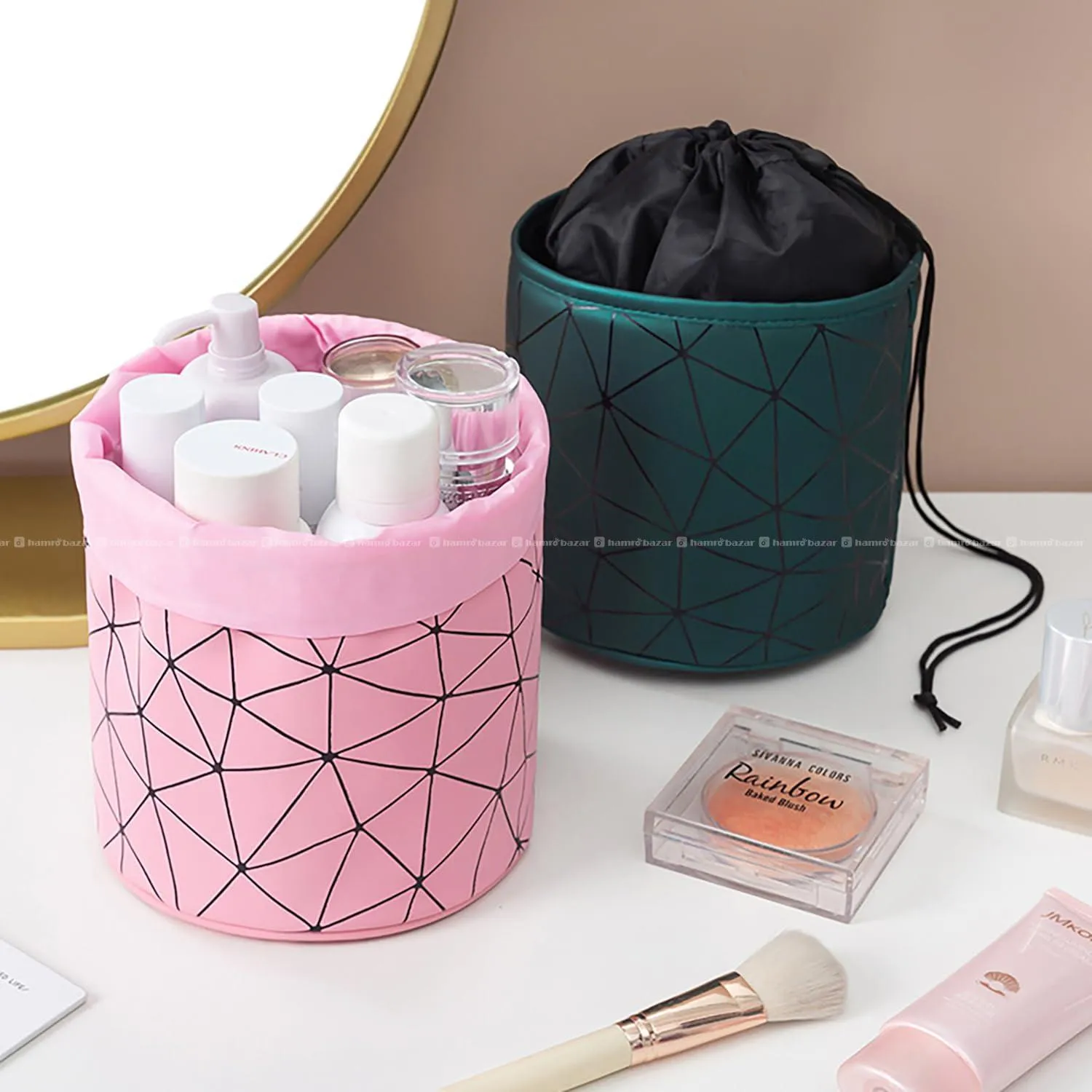 Quirk Makeup Potli Travel Cosmetic Organizer