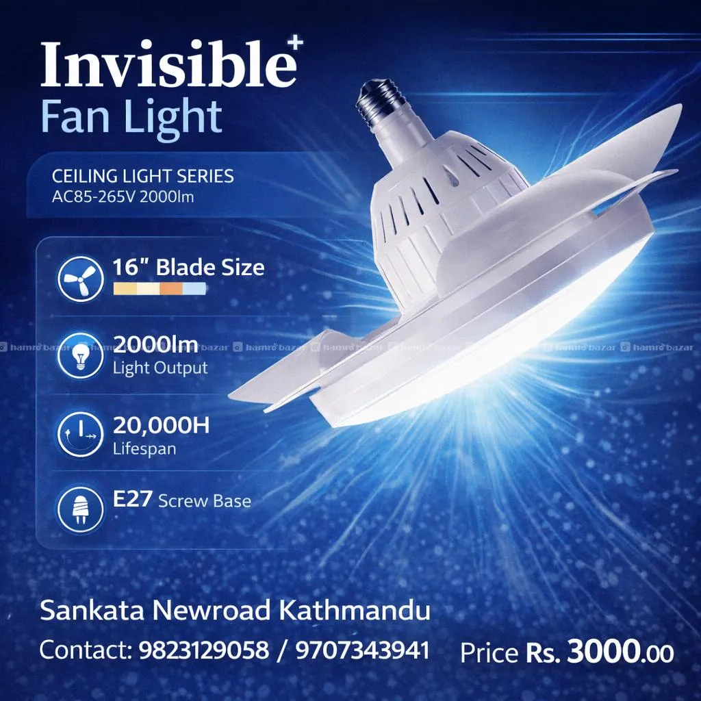 INVISIBLE FAN LIGHT