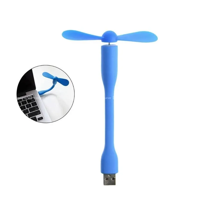 Mini USB Fan Flexible Cooler Cooling Fan