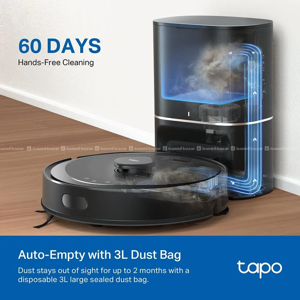 Robot Vacuum TP-LInk 60-Day Hands-Free Cleaning