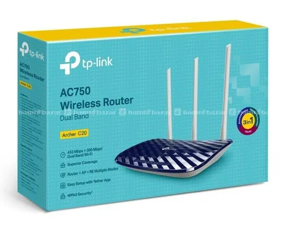 tp-link 5g WiFi broadband router c20