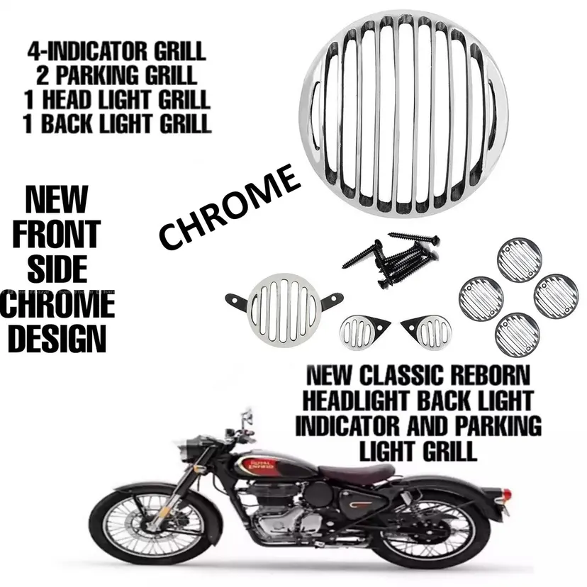 E Mela Royal Enfield Bullet Bike Light Cover