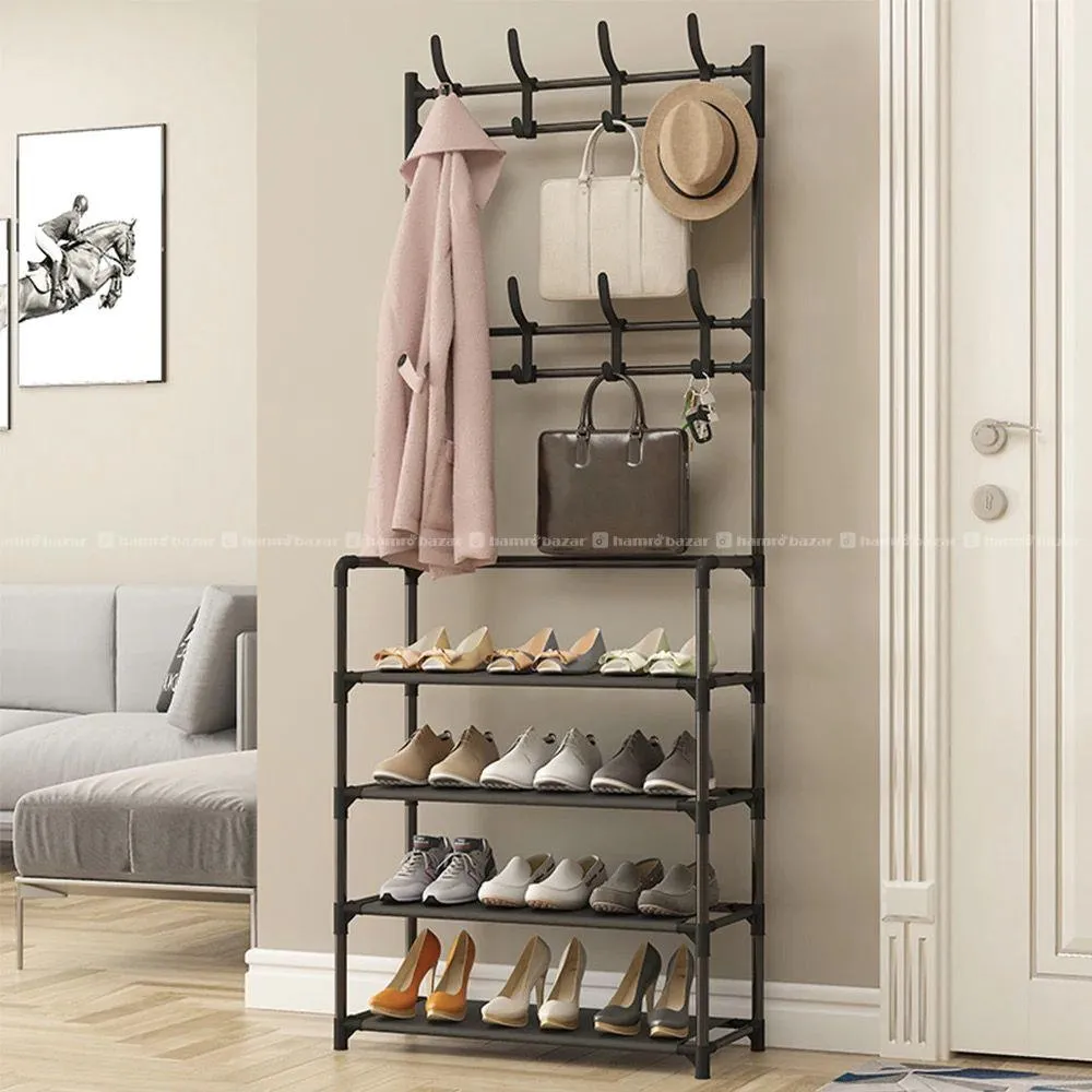 New Simple Floor Clothes Rack