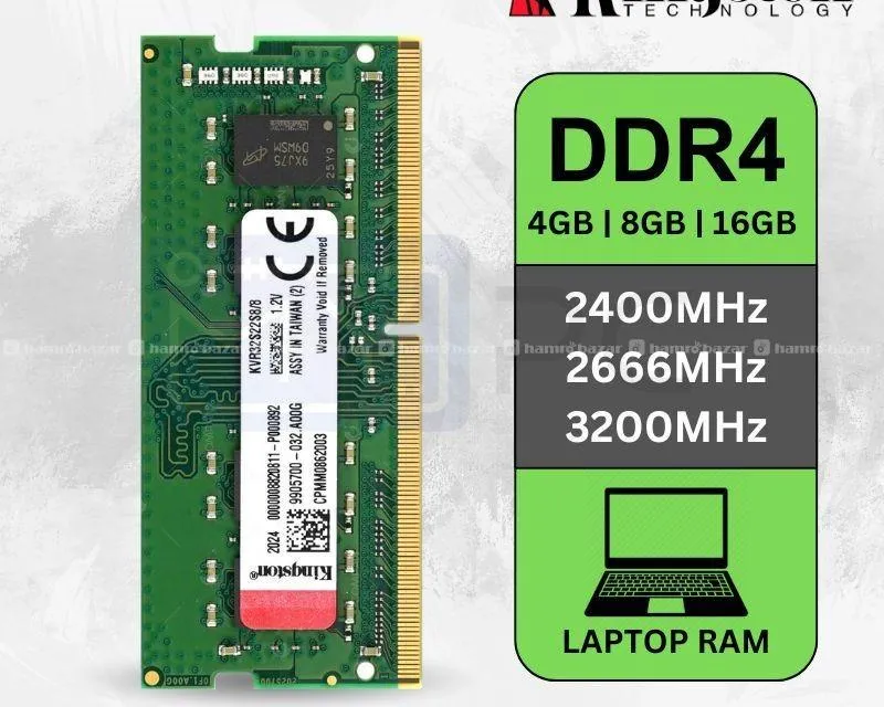 Kingston 8GB DDR4 3200MHz PC4 Laptop Ram