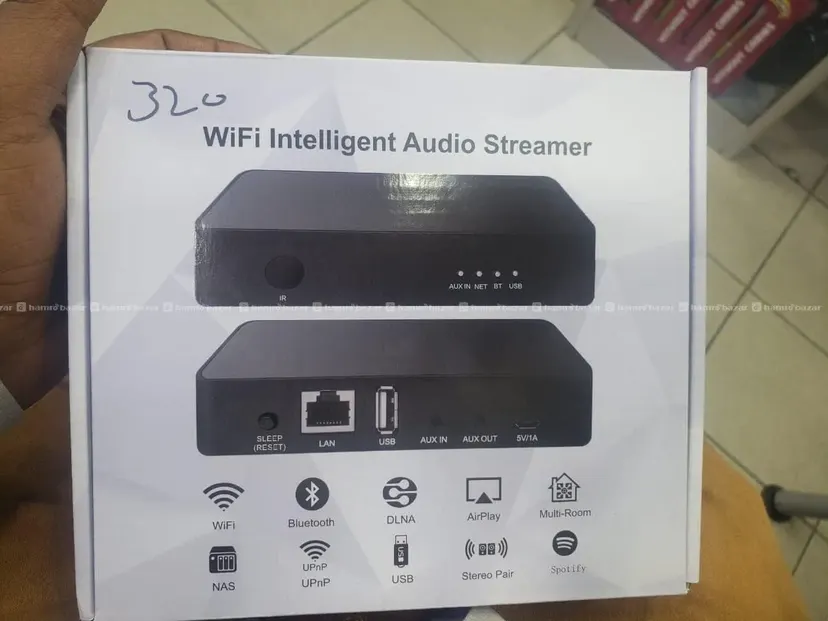 DSPPA DW01 WIFI Audio Streamer P0486