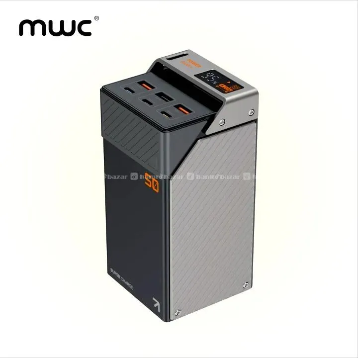 MWC PowerPulse MP50K 50000mAh 65 Watt Powerbank