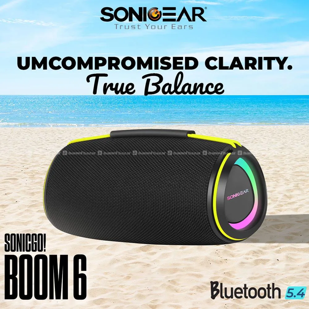 SonicGear SonicGo! Boom 6 bluetooth Speaker