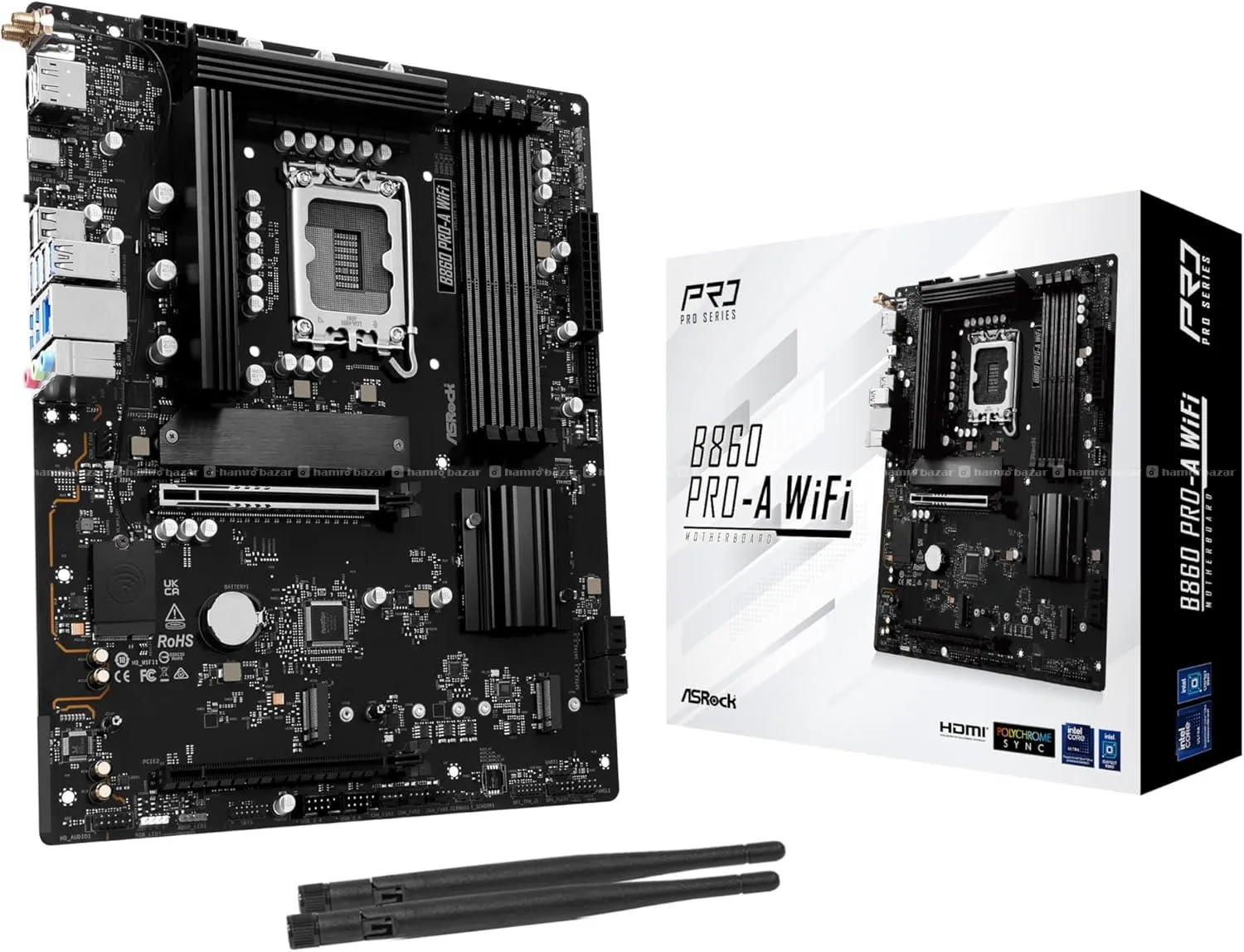 ASRock B860 Pro A WiFi 6E Core Ultra MOTHERBOARD