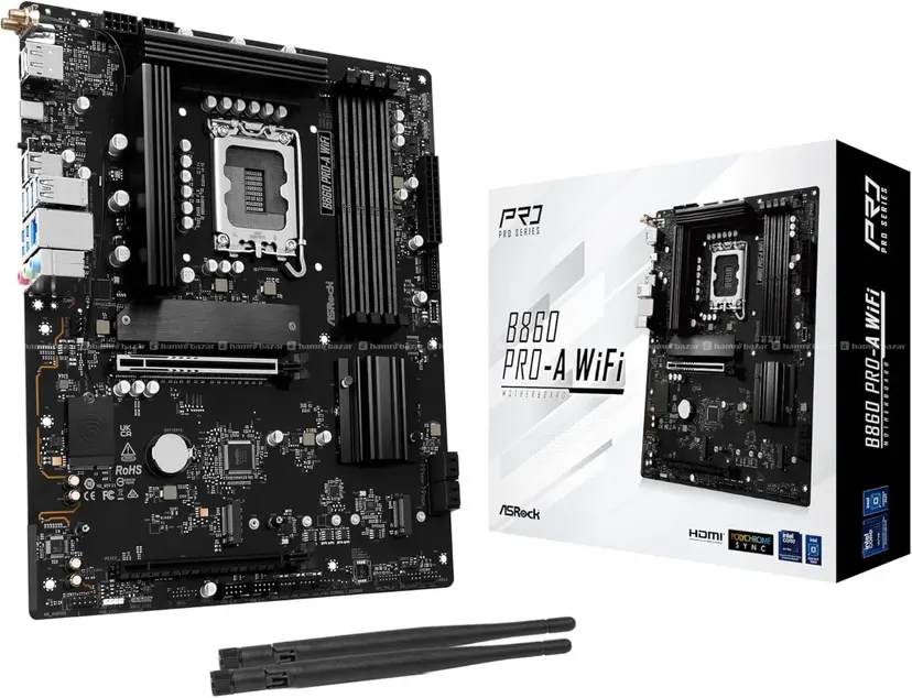 ASRock B860 Pro A WiFi 6E Core Ultra MOTHERBOARD
