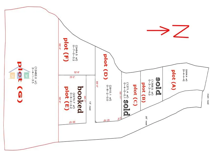 Land on Sale at Naxal Gahana Pokhari,