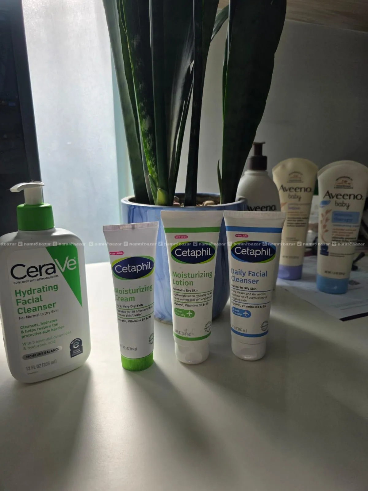 CETAPHIL, CERAVE, AVEENO