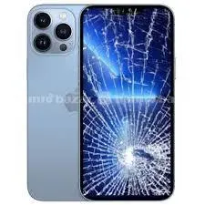 Iphone 13 pro max Crack Glass Change with laser