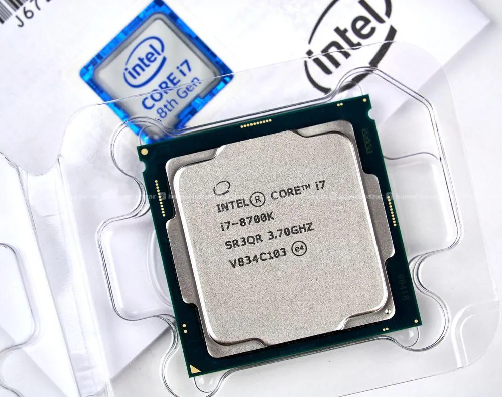 Intel i7 CPU 8th Generation Core I7-8700 Processor