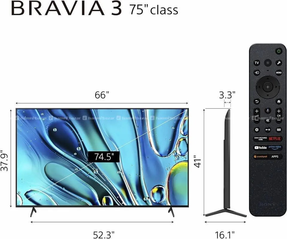 Sony Led Tv 75" inch (K-75S30)