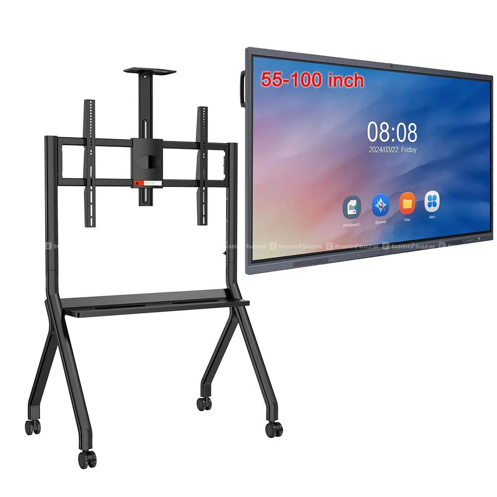 Mobile Trolley for Smart Board 55" to 100