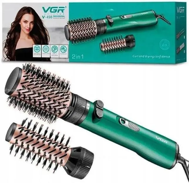 VGR V498 Hair Dryer Brush & Volumizer Hair Curler