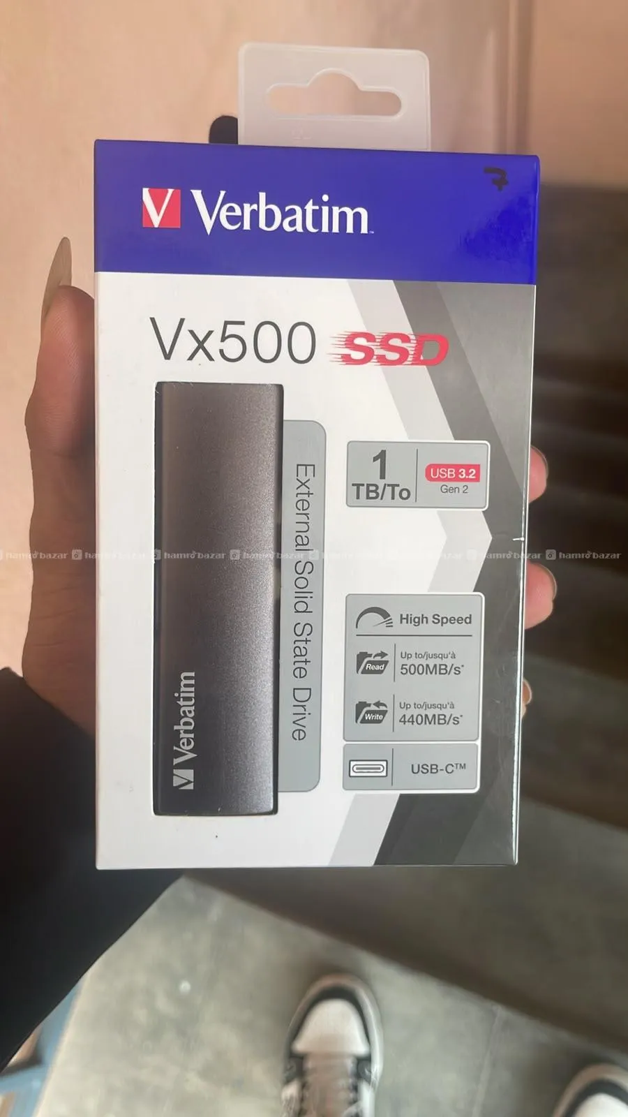 Verbatim 1 TB external SSD