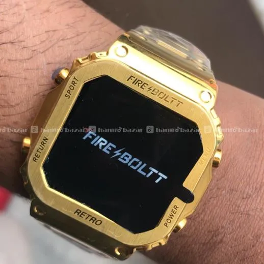 Unused (Seal Pack) Fireboltt Retro Smartwatch