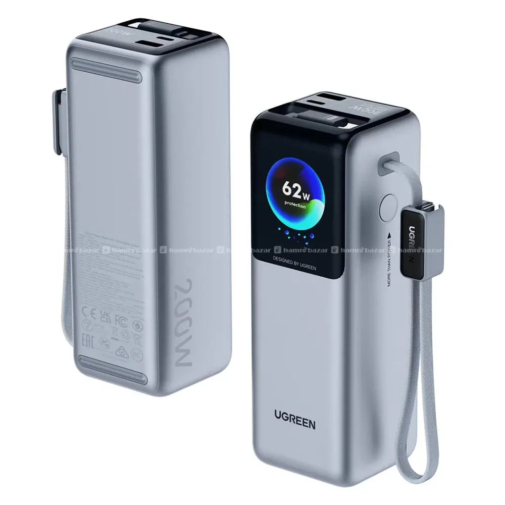 Ugreen PB728 75702B 25000mAh 200W 1C1A Power Bank