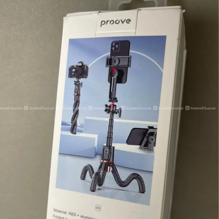 Proove Flexible Portable Tripod Camera/mobile