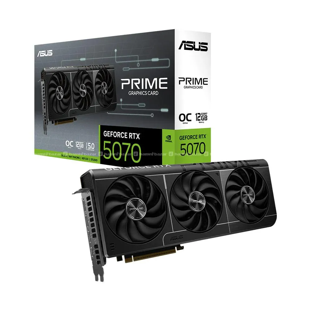 ASUS PRIME GeForce RTX 5070 12GB OC Graphics Card