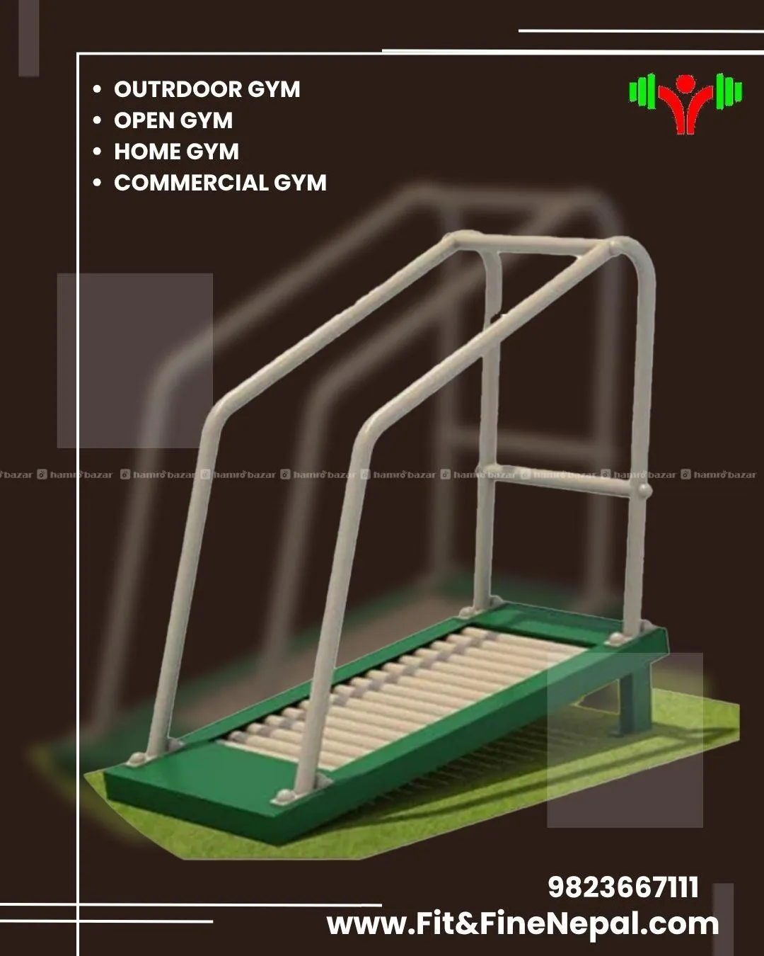 Outdoor Treadmill Fit&Fine Nepal