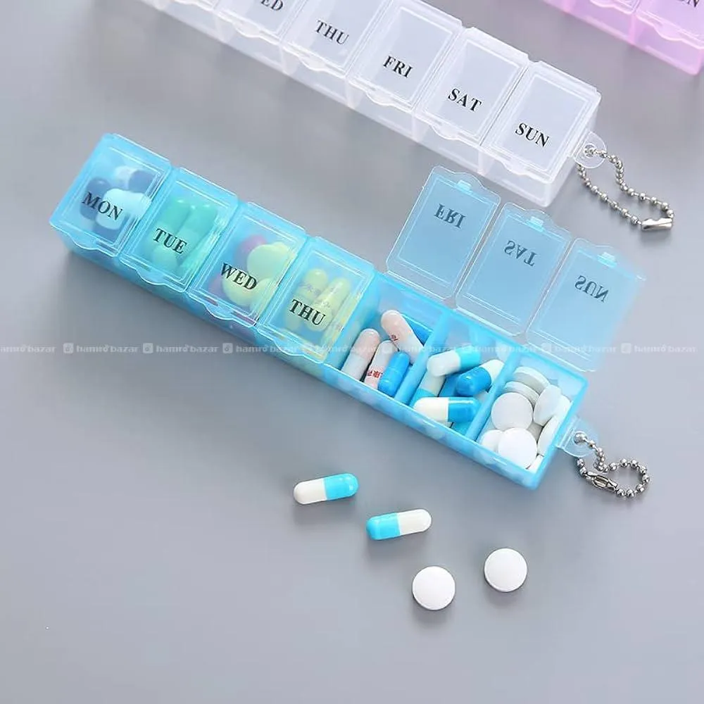 7 Day Medicine Tablet Box