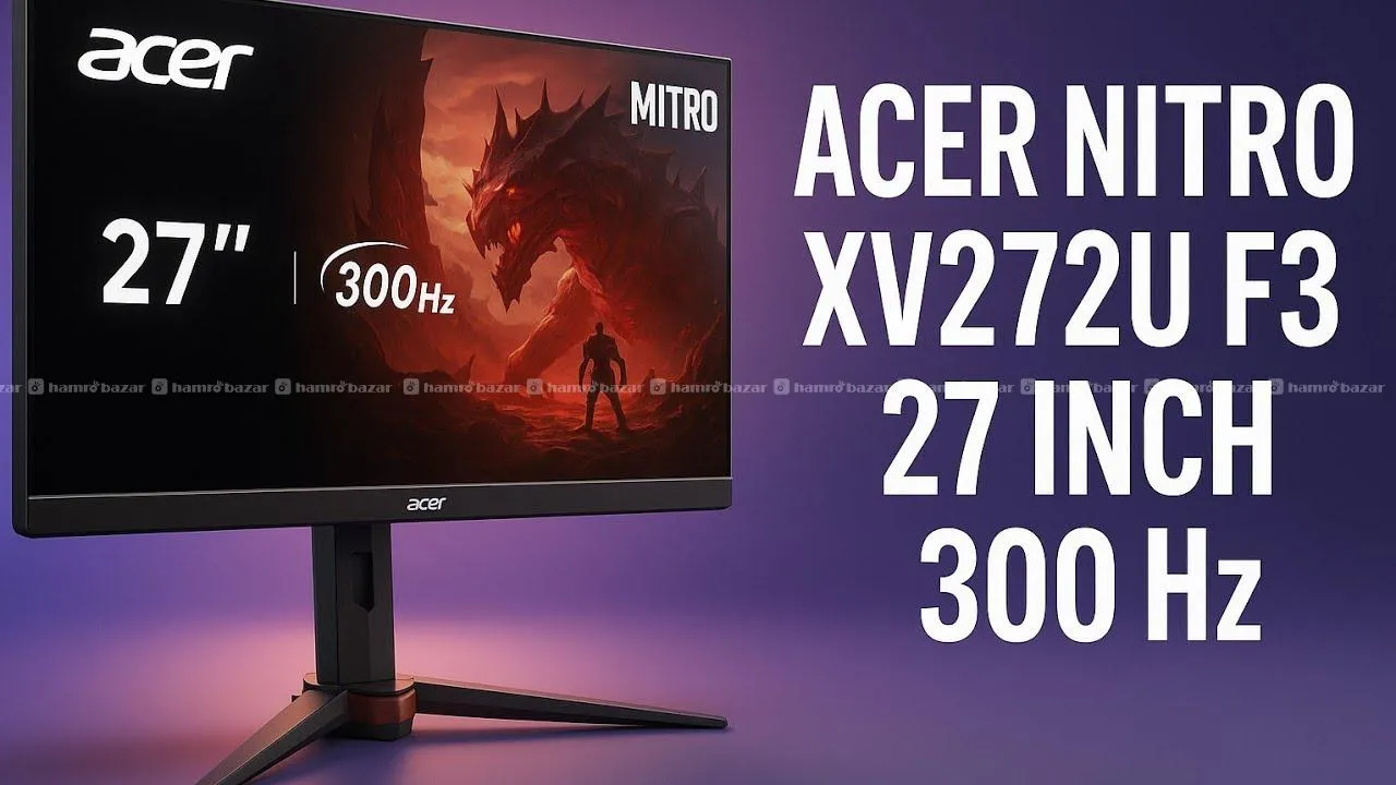 ACER NITRO XV272 F3 WQHD 2K 300HZ GAMING MONITOR