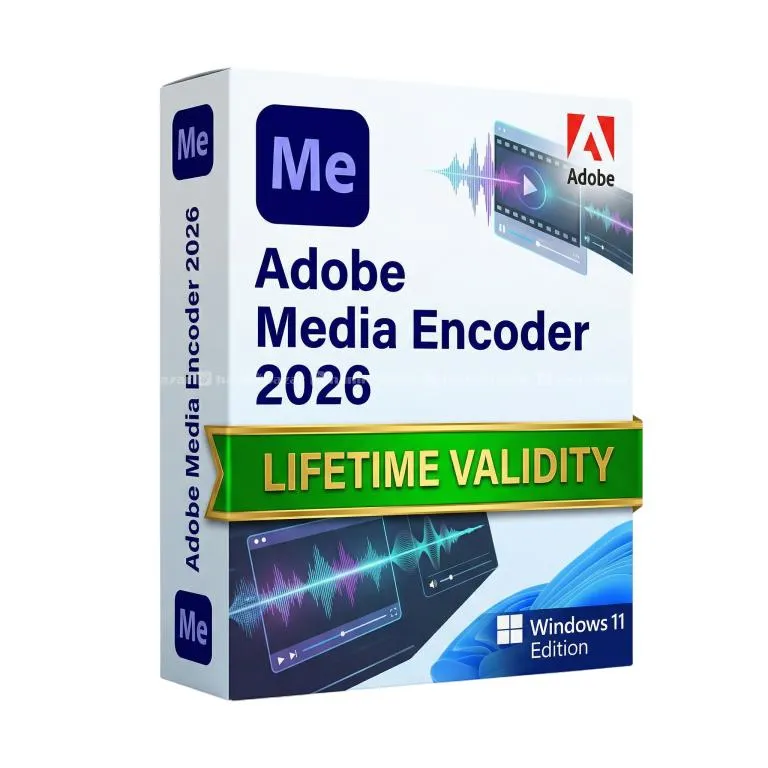Adobe Media Encoder 2026 for Lifetime MacBook Key