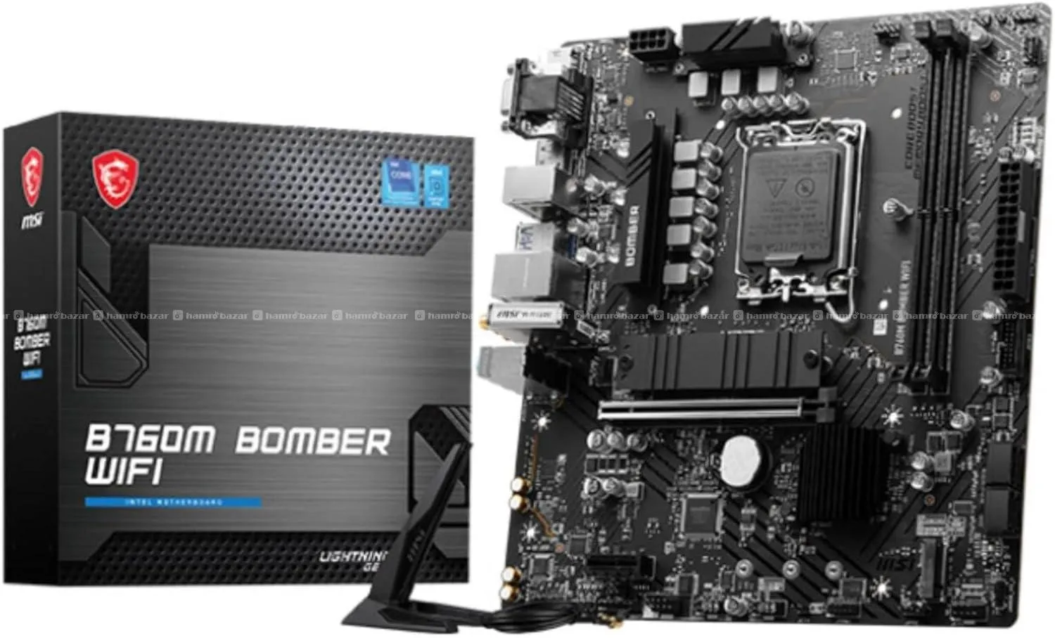 MSI B760M Bomber WiFi ddr5 Motherboard
