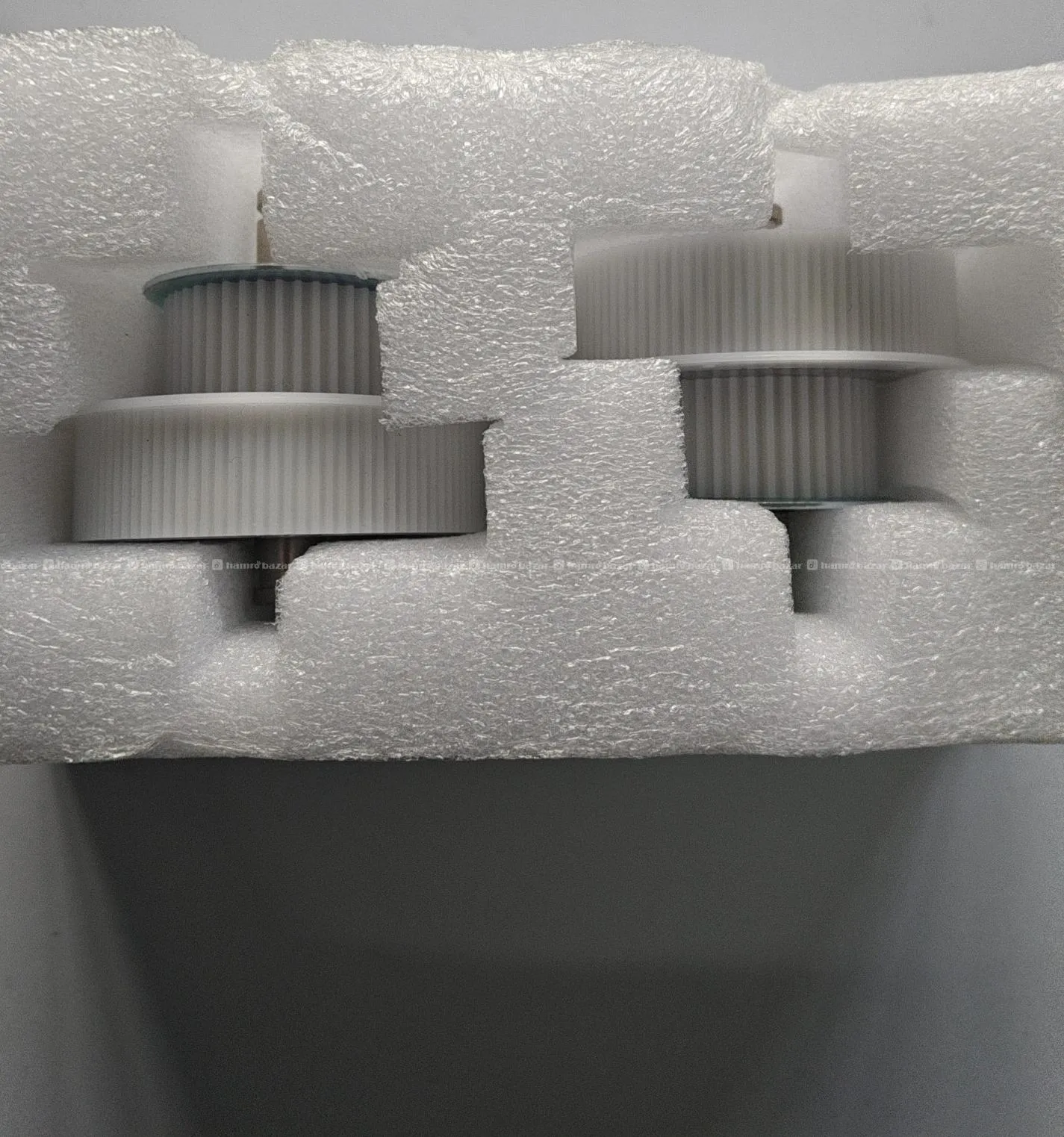 Flex printer Double step pulley