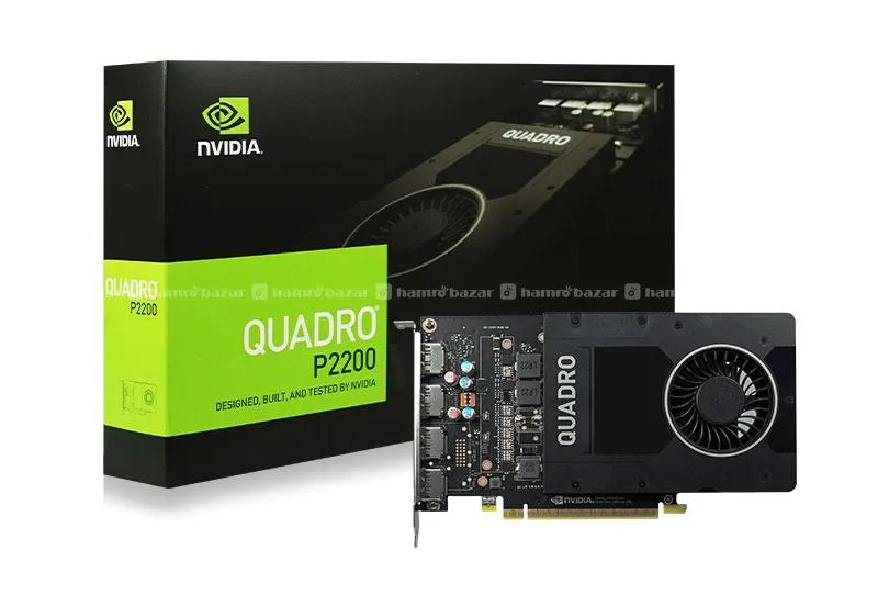 NVIDIA Quadro P2200 Video Graphic Cards 5gb