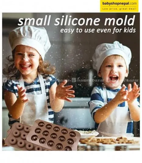 3D Mini Donuts Silicone Chocolate moulds