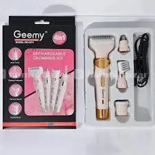4 in 1 Geemy Rechargeable Trimmer Kit GM-3074