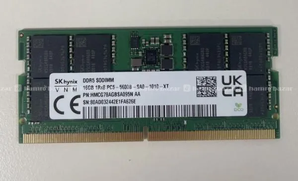 16GB DDR5 5600mhz Memory