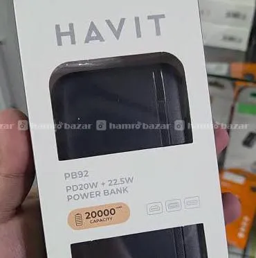 HAVIT PB89 SMART PORTABLE POWER
BANK