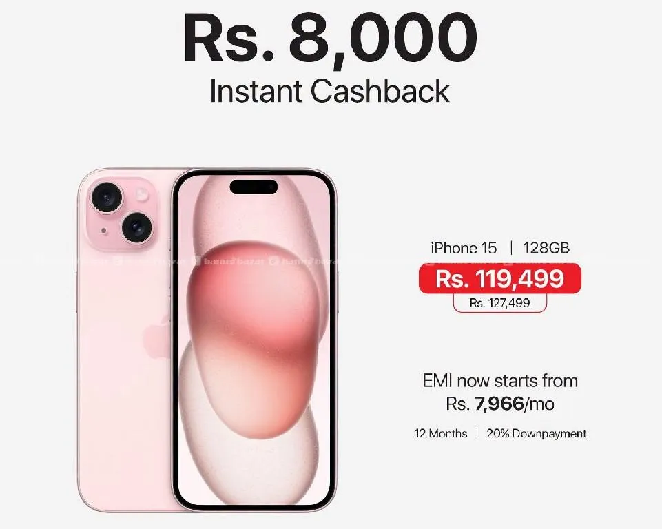 Iphone 15(128gb)2 yrs Authorized warranty