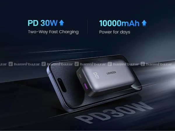 Ugreen 25185 Power Bank 10000mAh 30watt