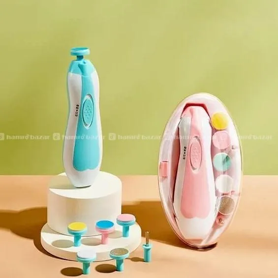 Baby Nail Trimmer With 6 Grinding Heads