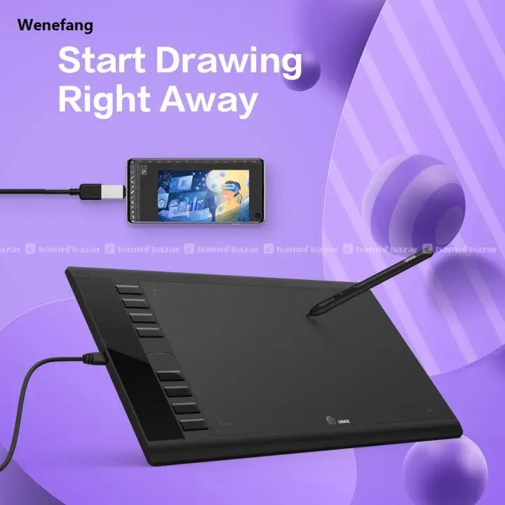 UGEE M708 Electronic Graphic Tablet with Pen
